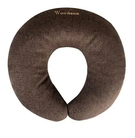 Woodson Подушка «Второе дыхание», коричневая